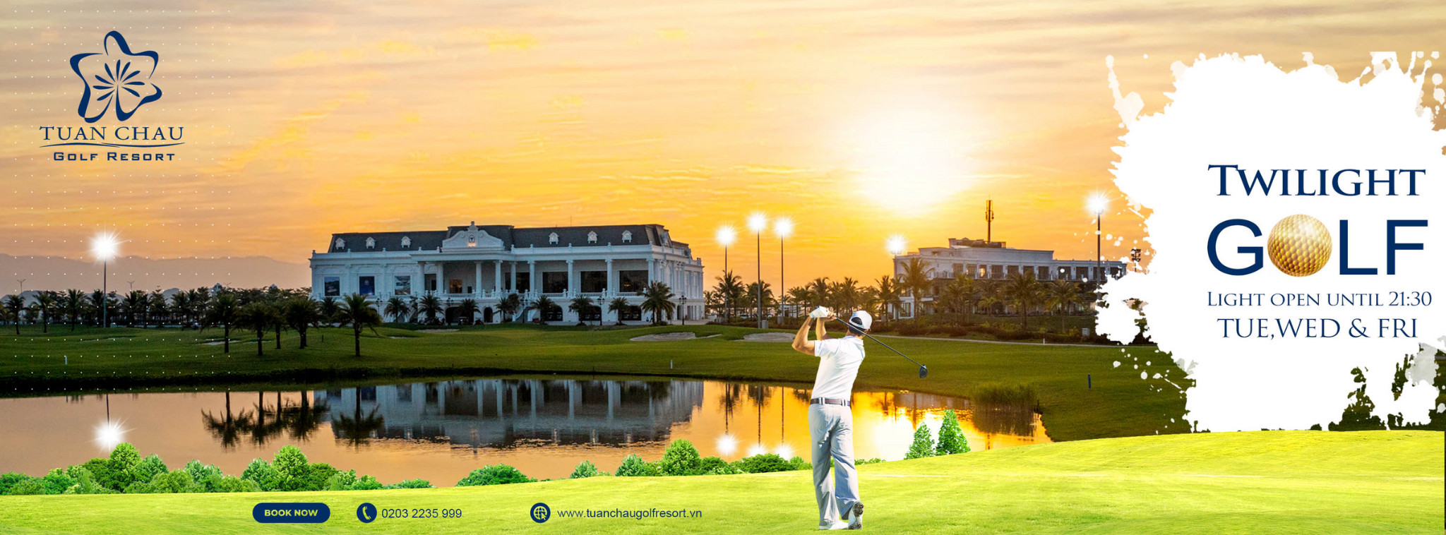 Tuan Chau Golf Resort - The biggest 18 hole golf course in Quang Ninh